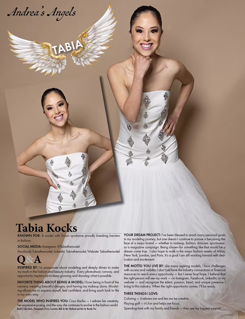 Tabia Kocks Andrea’s Angels — Top Models to Watch in 2026.