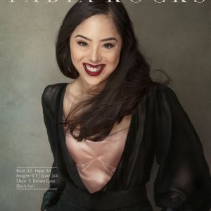 Tabia Kocks Comp Card - Photograph by Eva Blanchard